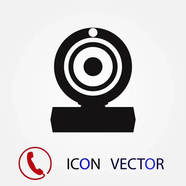 Icône Caméra Vecteur Meilleure Icône Plate Eps — Image vectorielle