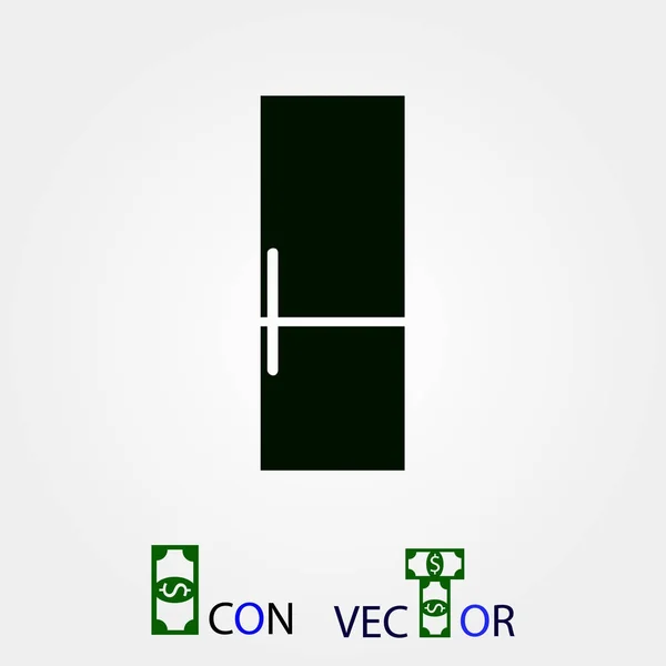 Іконка Холодильника Векторна Краща Плоска Іконка Eps — стоковий вектор