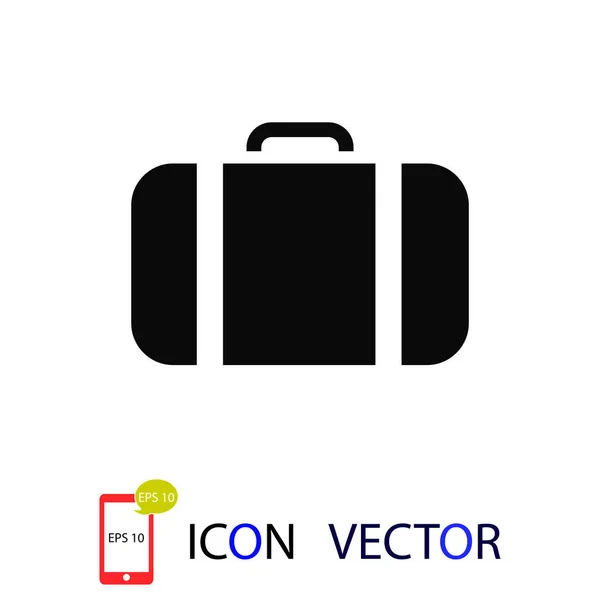 Icono Bolsa Vector Mejor Icono Plano Eps — Vector de stock