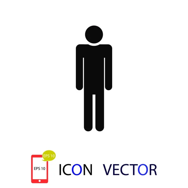Man Icon Vector Best Flat Icon Eps Stock Illustration