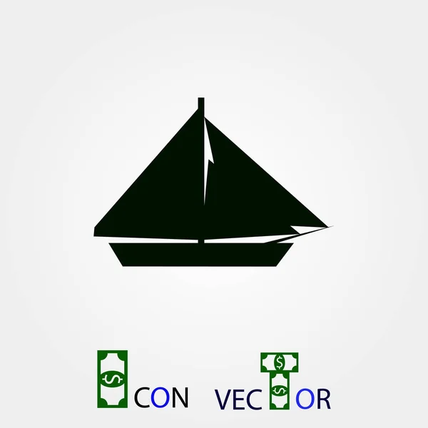 Sail Boat Icon Vector Best Flat Icon Eps Royalty Free Stock Vectors