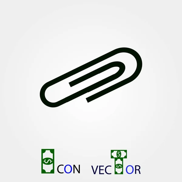 Paper Clip Icon Vector Best Flat Icon Eps Stock Illustration