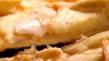 Dilim elma pasta tabağı alınan