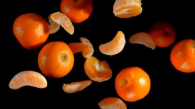 Dilimler ve bütün mandalina sinekler için kamera