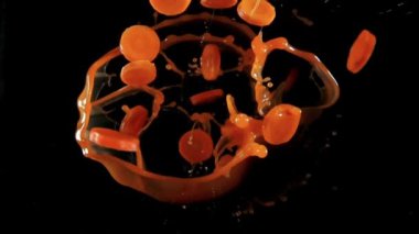 Adet havuç kameraya karşı zıplatma juise ile