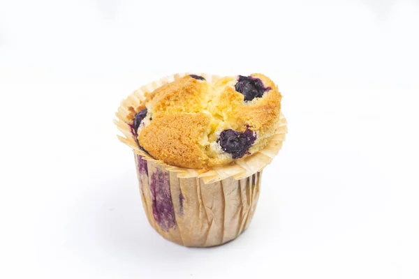 The white background of Blueberry Muffin — Stock Photo, Image