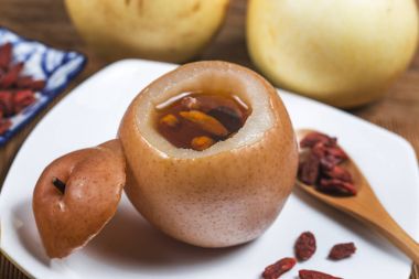 Tatlı demlenmiş kar armut kırmızı Tarih, Lycium barbarum