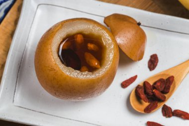 Tatlı demlenmiş kar armut kırmızı Tarih, Lycium barbarum