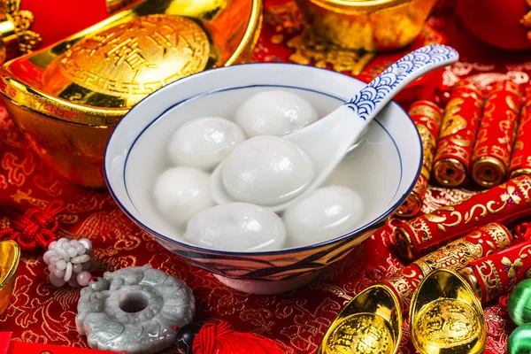 Çince Lantern Festivali gıda