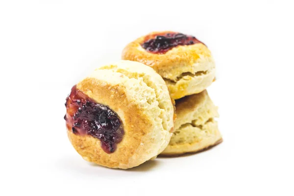 Scone isolated on white background Stock Picture