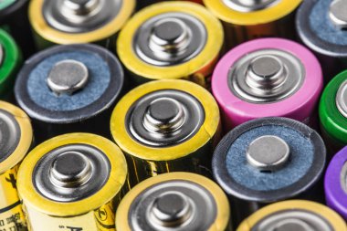 Renkli pillerin arkaplanı, görünümü kapat 