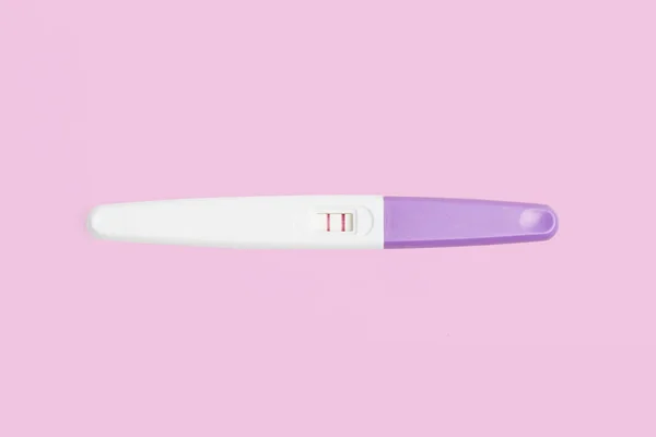 Pregnancy Test Stick Surprise — Stock Photo, Image