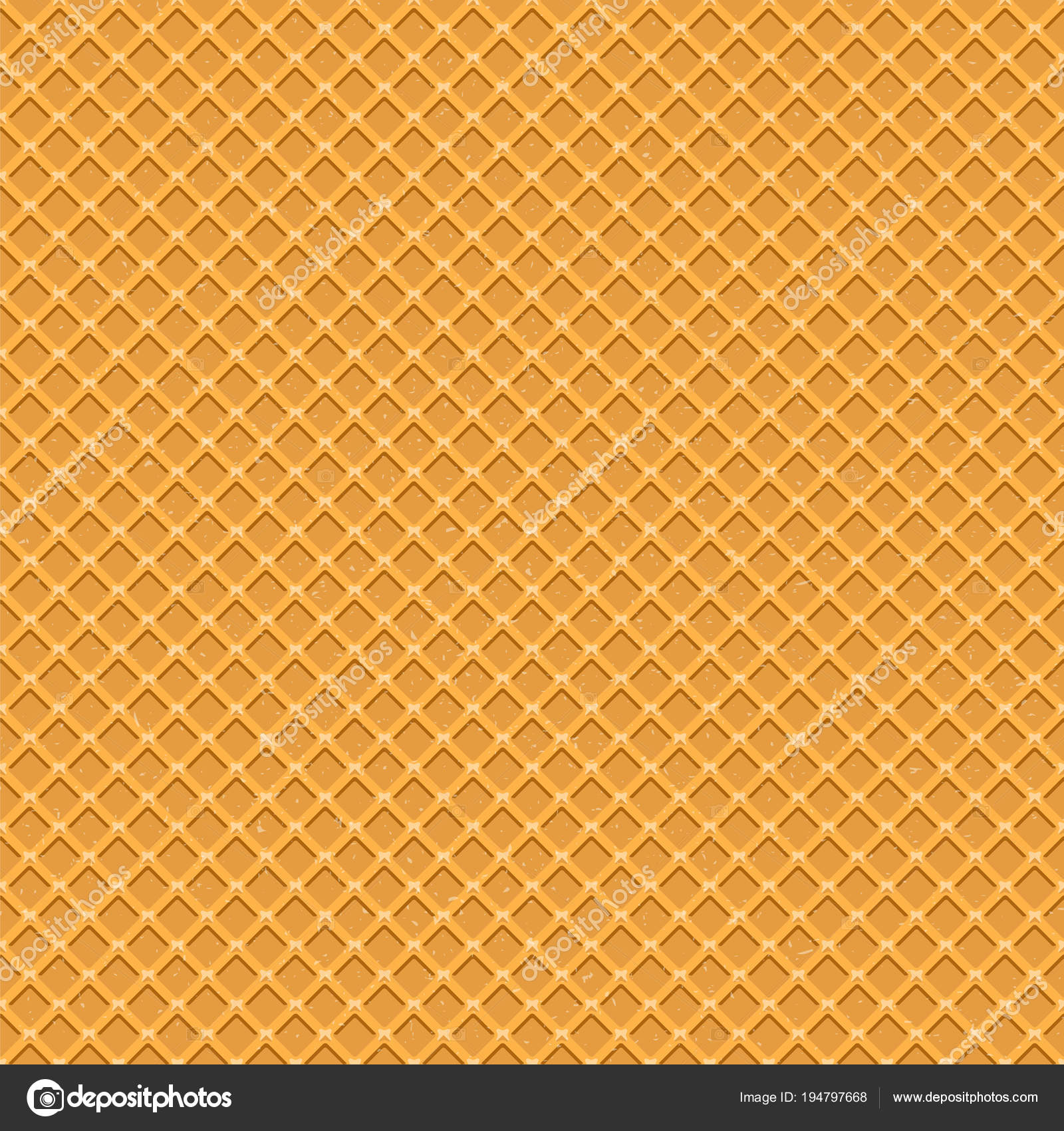 Seamless pattern. The texture of the waffle, an ice cream cone. Cartoon  illustration for web, site, advertising, banner, poster, flyer, business  card. Vector illustration. Stock Vector by ©vaskinamat158.gmail.com  194797668, image size:1600x1700