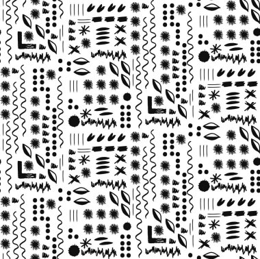 soyut trendy şık hipster seamless modeli