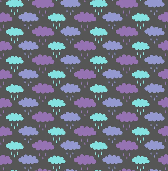 Rain and clouds icon — Stock Illustration Rain and clouds icon Royalty Free Stock Illustrations