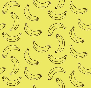 Muz sorunsuz vektör desen