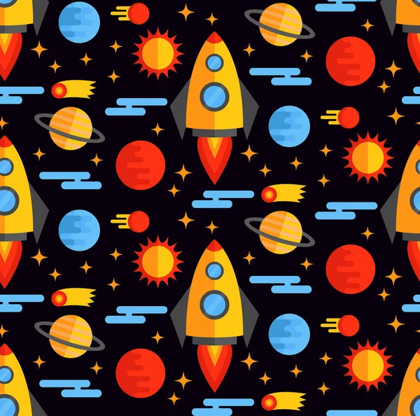 spaceships in outer space pattern