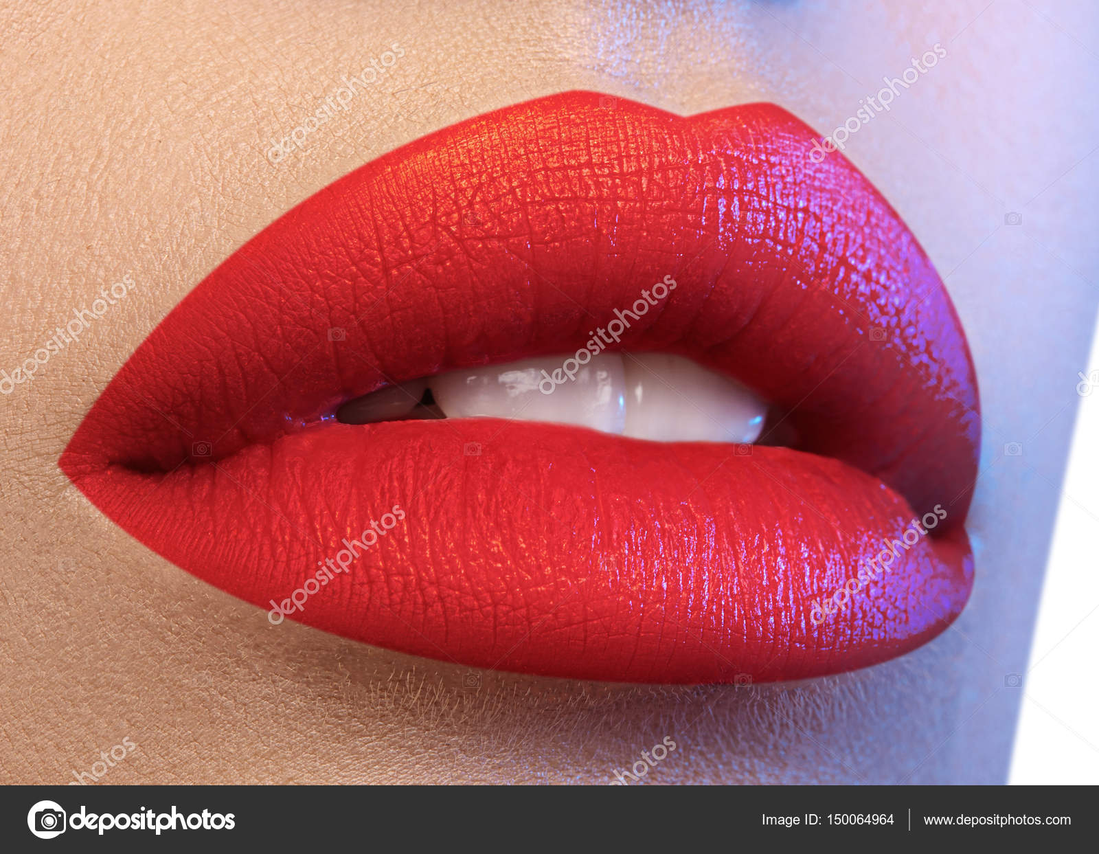 Juicy Red Lips