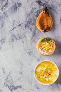 balkabağı çorbası-sebzeli