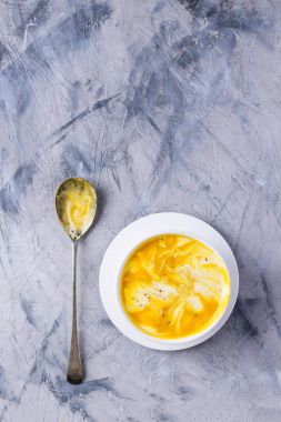 balkabağı çorbası-sebzeli