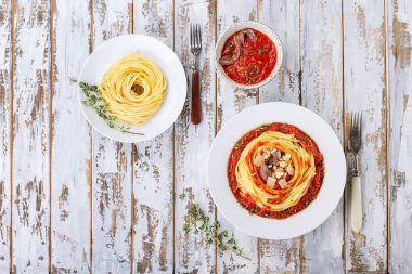 Ev yapımı makarna alla Arrabiata