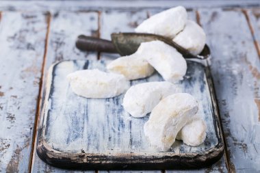 geleneksel Noel vanilya Çerezler