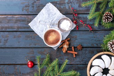 geleneksel Noel vanilya Çerezler