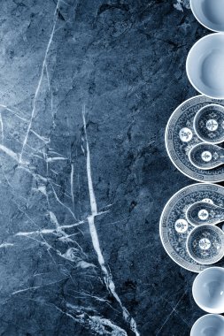 Boş çin seramik plakaları çeşitli