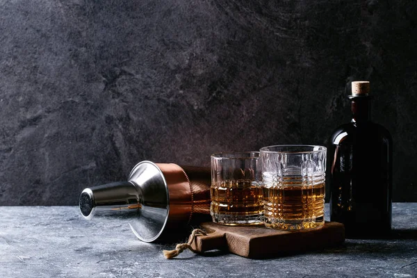 Un pahar de whisky irlandez — Fotografie, imagine de stoc