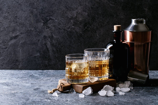 Glass of Irish whiskey