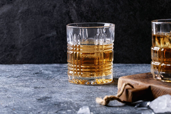 Glass of Irish whiskey