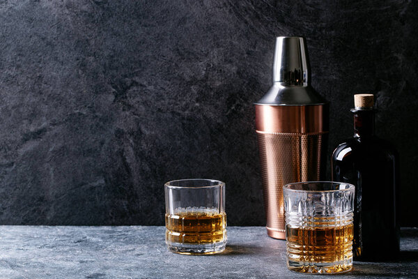 Glass of Irish whiskey