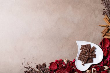 Saint valentine's day ceramic plates