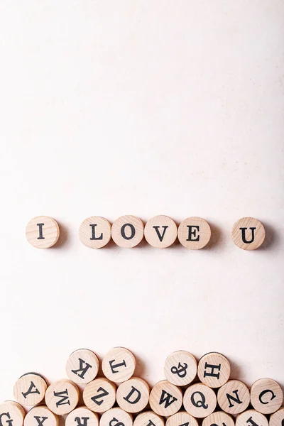 Word love — Stock Photo, Image
