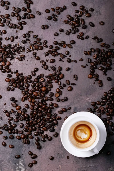 Bardak taze kahve — Stok fotoğraf