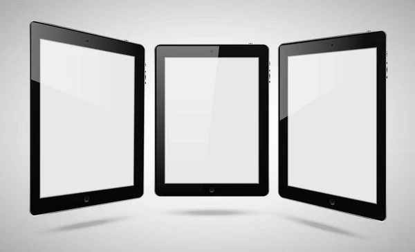 Tableta en blanco PC — Vector de stock