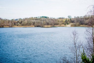 geniş açı Göl Manzaralı