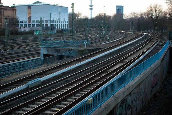 train rail station hamburg