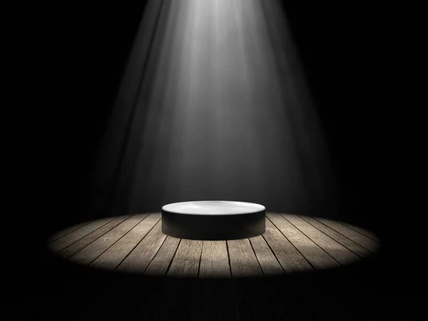 Sahne ve ışık 3D çizimi