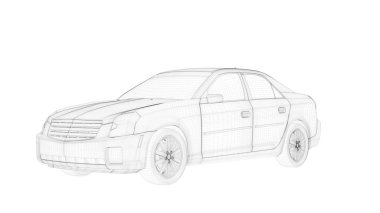 Anahattı hazırlanmış bir nesneyi 3D işleme 