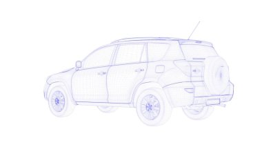 Anahattı hazırlanmış bir nesneyi 3D işleme 