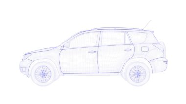 Anahattı hazırlanmış bir nesneyi 3D işleme 