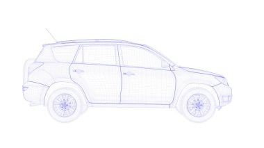 Anahattı hazırlanmış bir nesneyi 3D işleme 