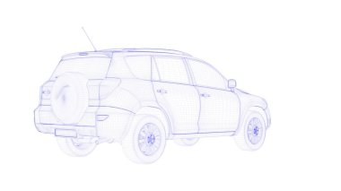 Anahattı hazırlanmış bir nesneyi 3D işleme 