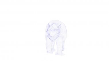 Anahattı hazırlanmış bir nesneyi 3D işleme 