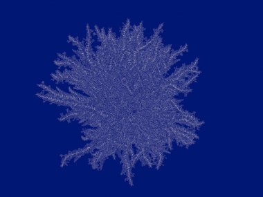 3D render anahatlı bir Bush üzerinde izole mavi arka blueprint