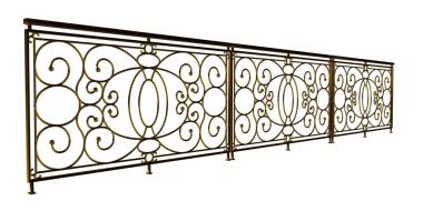 üzerinde beyaz bir backgrou izole bir altın merdiven Ray 3B oluşturma