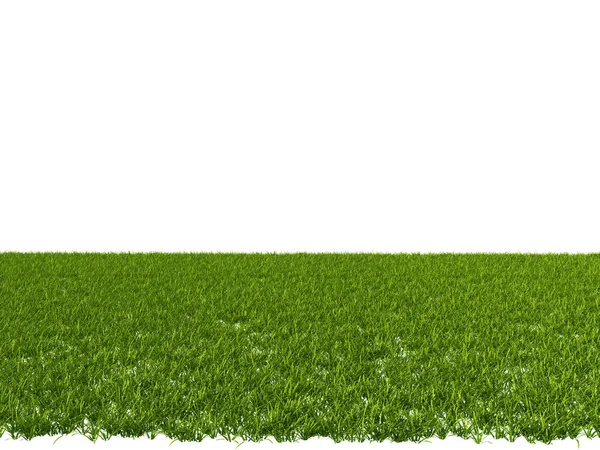 Representación 3d de un parche de hierba para uso arquitectónico — Foto de Stock