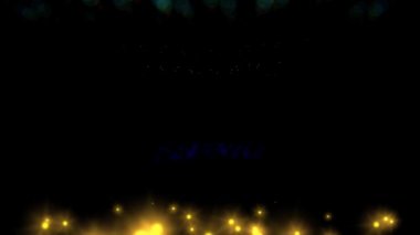 Geçiş efektinin 3d görüntülenmesi hareket grafiği için izole edildi