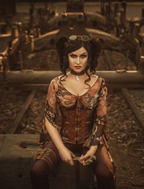 Bir steampunk kız